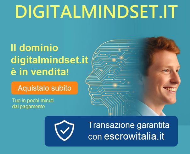 Dominio digitalmindset.it in vendita - ideale per progetti digitali e formativi